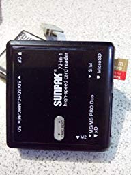 sunpak 72 in 1 high speed card reader driver download